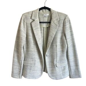 CAbi Style #713 Lemon Zest Blazer Cotton Stretch "Tweed"